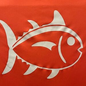 Southern Tide kids longsleeve fish tee, dry wicking material, large 12-14